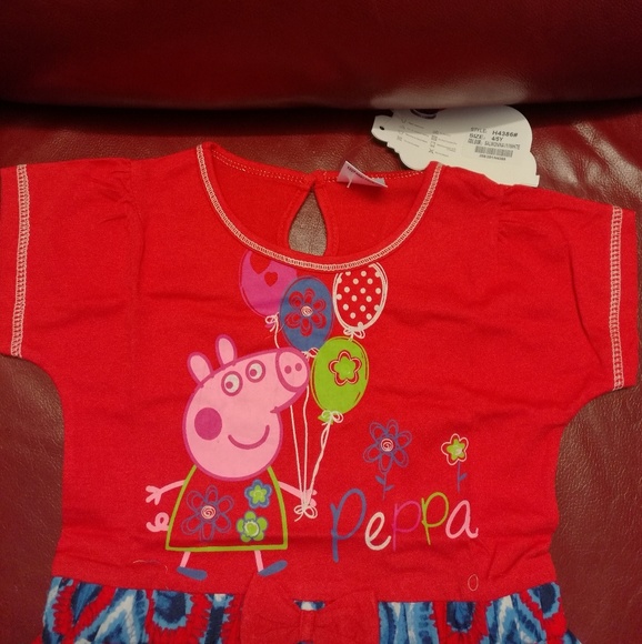 peppa pig baby girl princess summer party dress - Picture 3 of 4